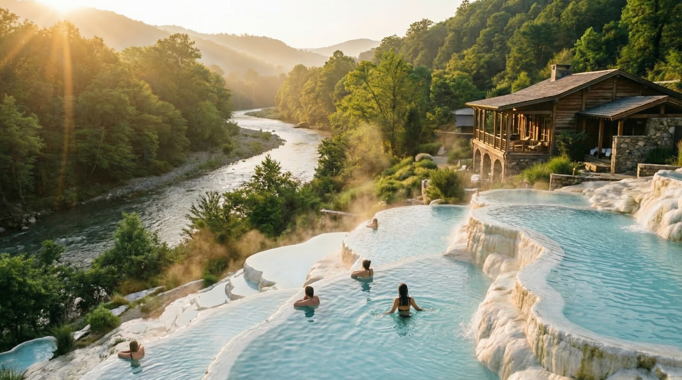 Термальные каскады Nokalakevi